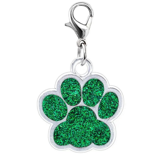 Paw Print Pet Charms