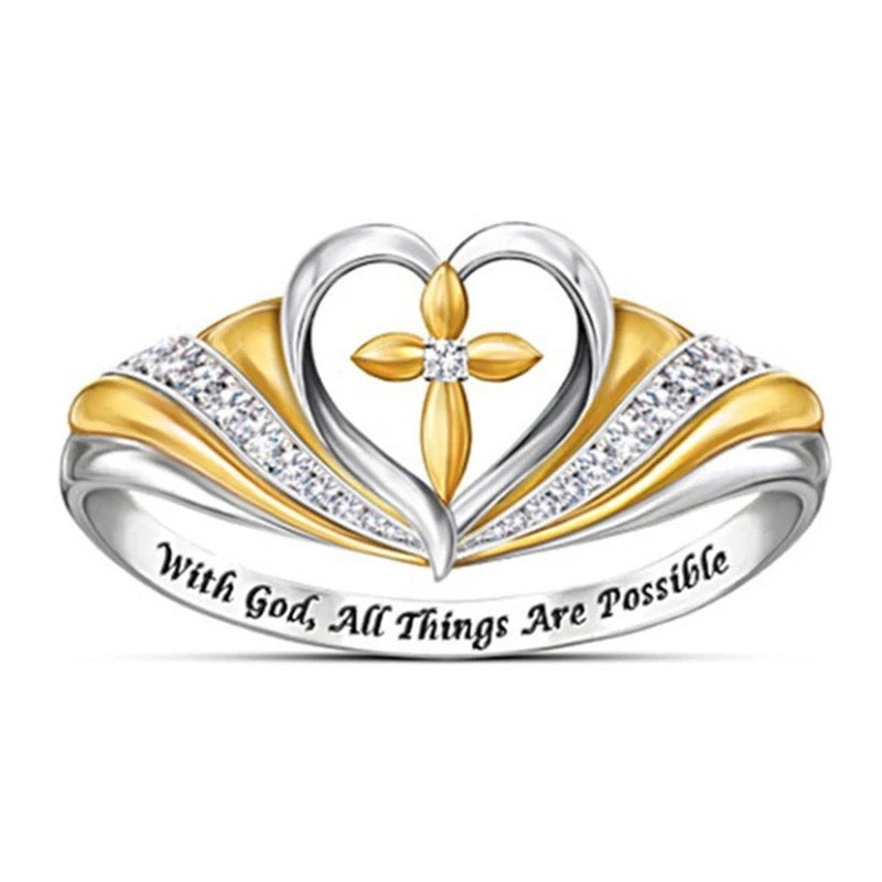 Prayer “Anything Is Possible” Ring