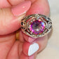 925 Silver Men’s Topaz Ring