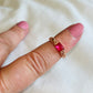 “In the Pink” Rose Gold Filagree Ring