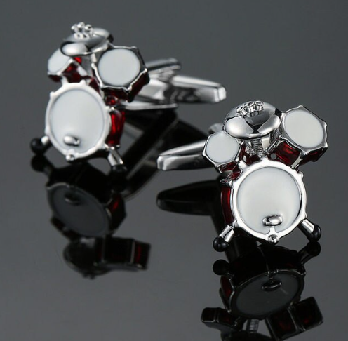 Drum Set Cufflinks