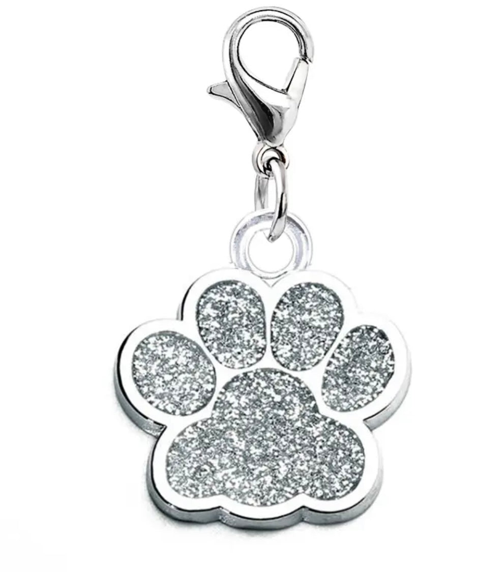 Paw Print Pet Charms