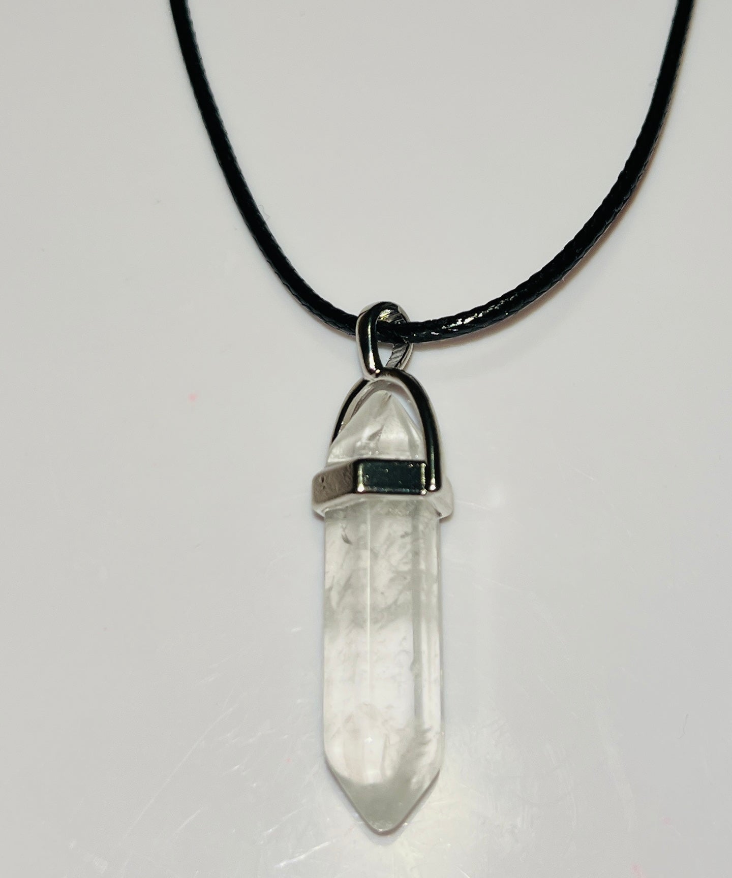 Natural Crystal Hexagonal Pendulum Pendant