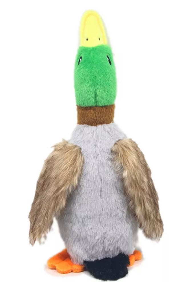 Mallard Plush Pet Squeak Toy