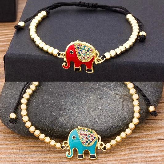 Elephant Caravan Bracelet