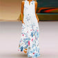 "English Country Garden" 3D Botanical Dress with Earrings & Bracelet