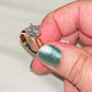 1.75ct AAA Zircon Engagement Ring
