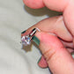 1.75ct AAA Zircon Engagement Ring