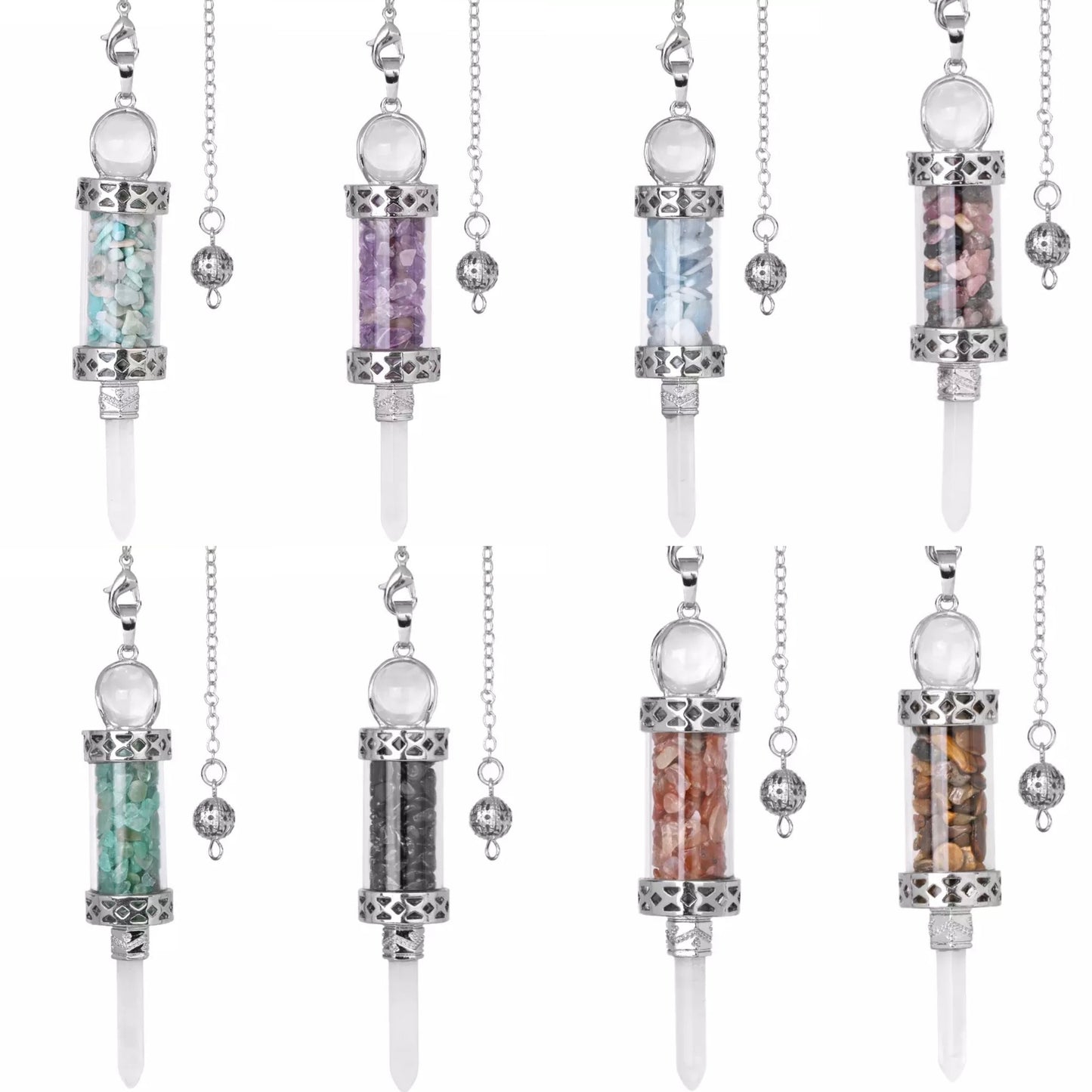 Crystal Pendulums for Divination Dowsing