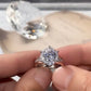 2-Tone Classic CZ Engagement Ring