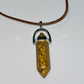 Natural Stone Hexagonal Pendulum Pendant