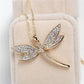 Dragonfly Cubic Zirconia Pendant