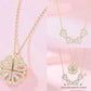 2-in-1 Retro Magnetic Folding Heart Pendants