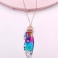 Fairy Wing Rhinestone Resin Pendants
