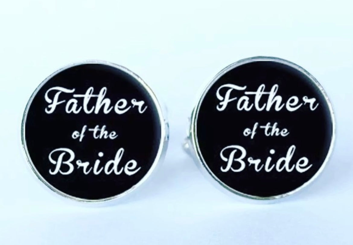 "Father of the Bride" Cufflinks