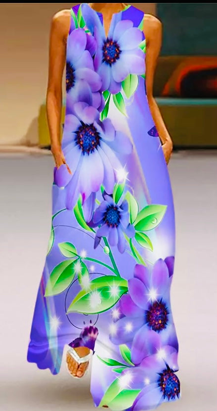 "Gerbera Daisy" 3D Botanical Dress