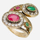 Turkish Resin & Crystal Rings