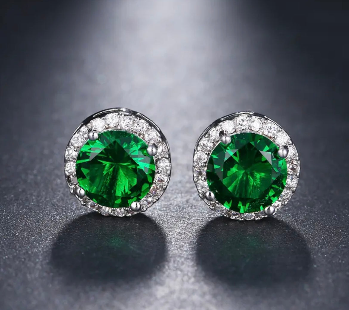 CZ Stud Earrings