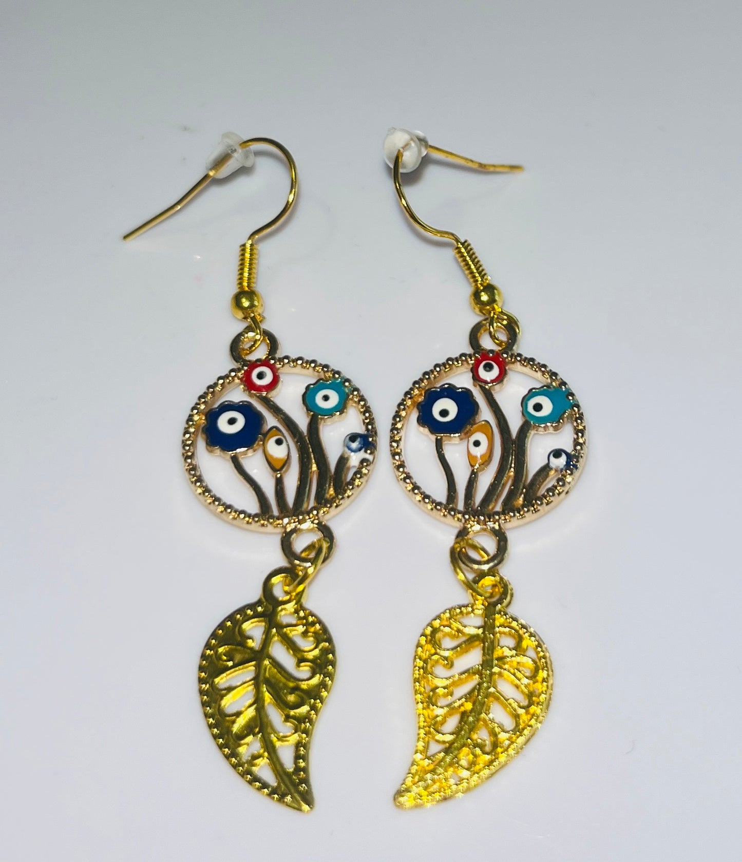 Lucky Eye Artisan Dangle Earrings