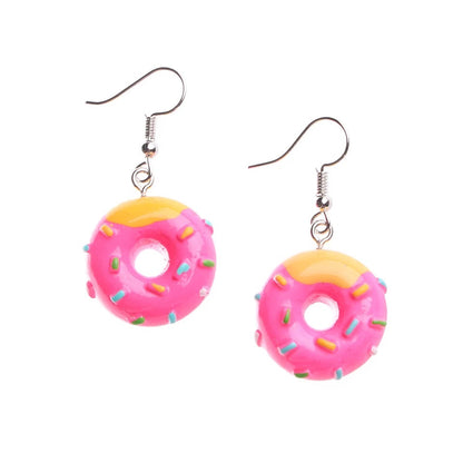 Donut Sprinkle Earrings