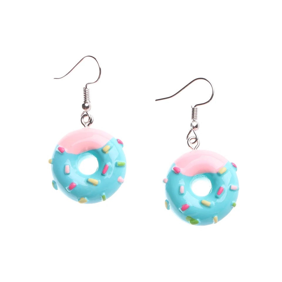 Donut Sprinkle Earrings