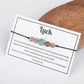 Wish Card Bead Bracelets
