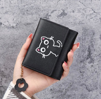 Cute Cat Imitation Leather Wallet