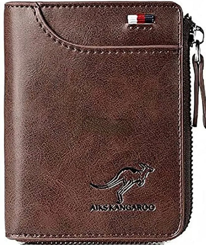 Men’s Kangaroo RFID Imitation Leather Wallets