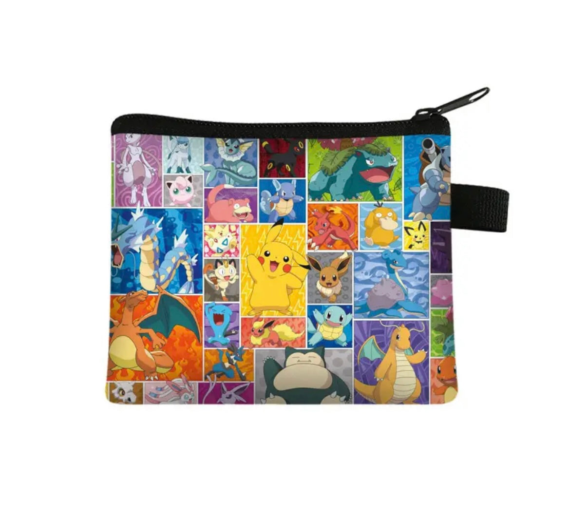 Pokemon Pikachu Kids Cartoon Coin Purse