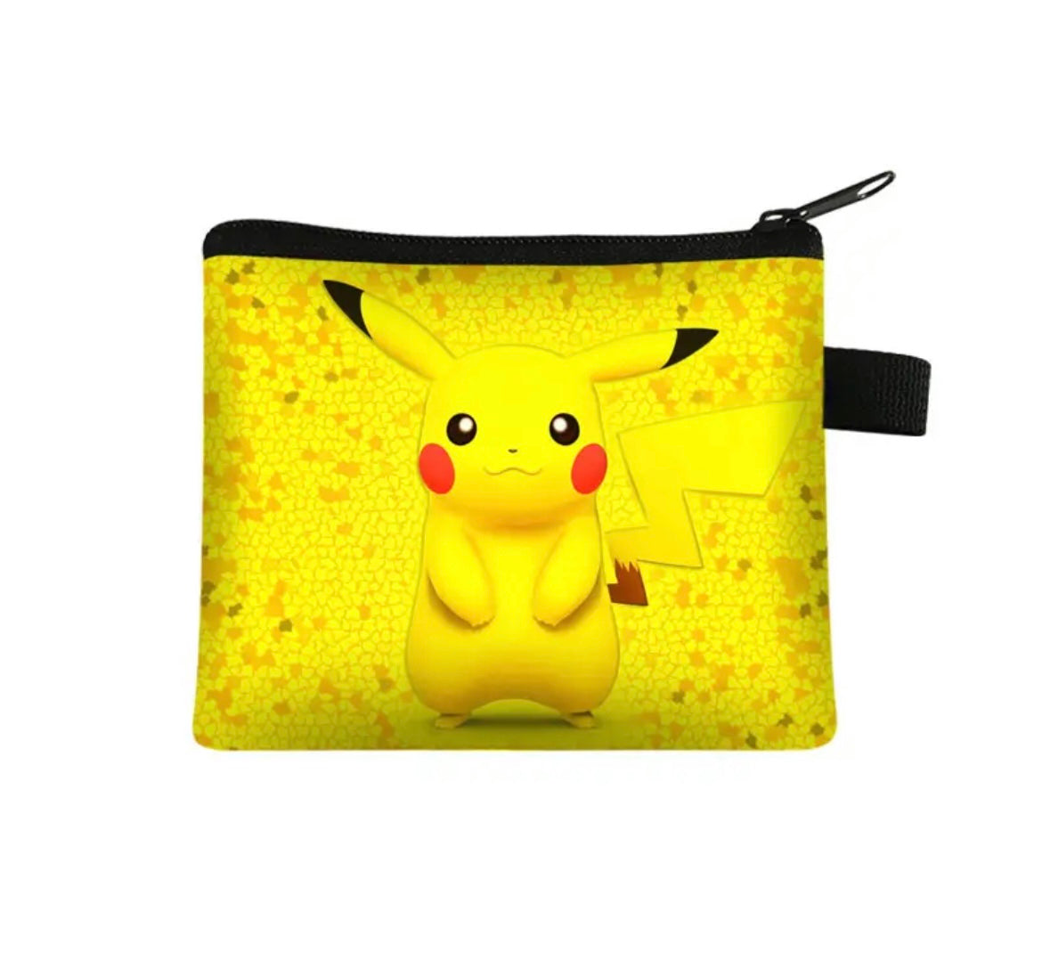 Pokemon Pikachu Kids Cartoon Coin Purse