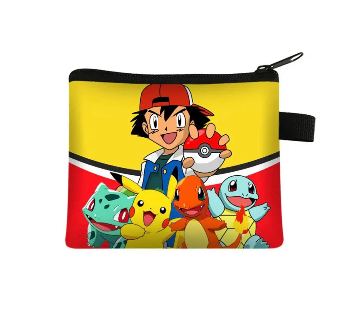 Pokemon Pikachu Kids Cartoon Coin Purse