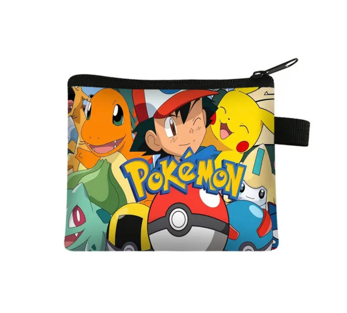 Pokemon Pikachu Kids Cartoon Coin Purse