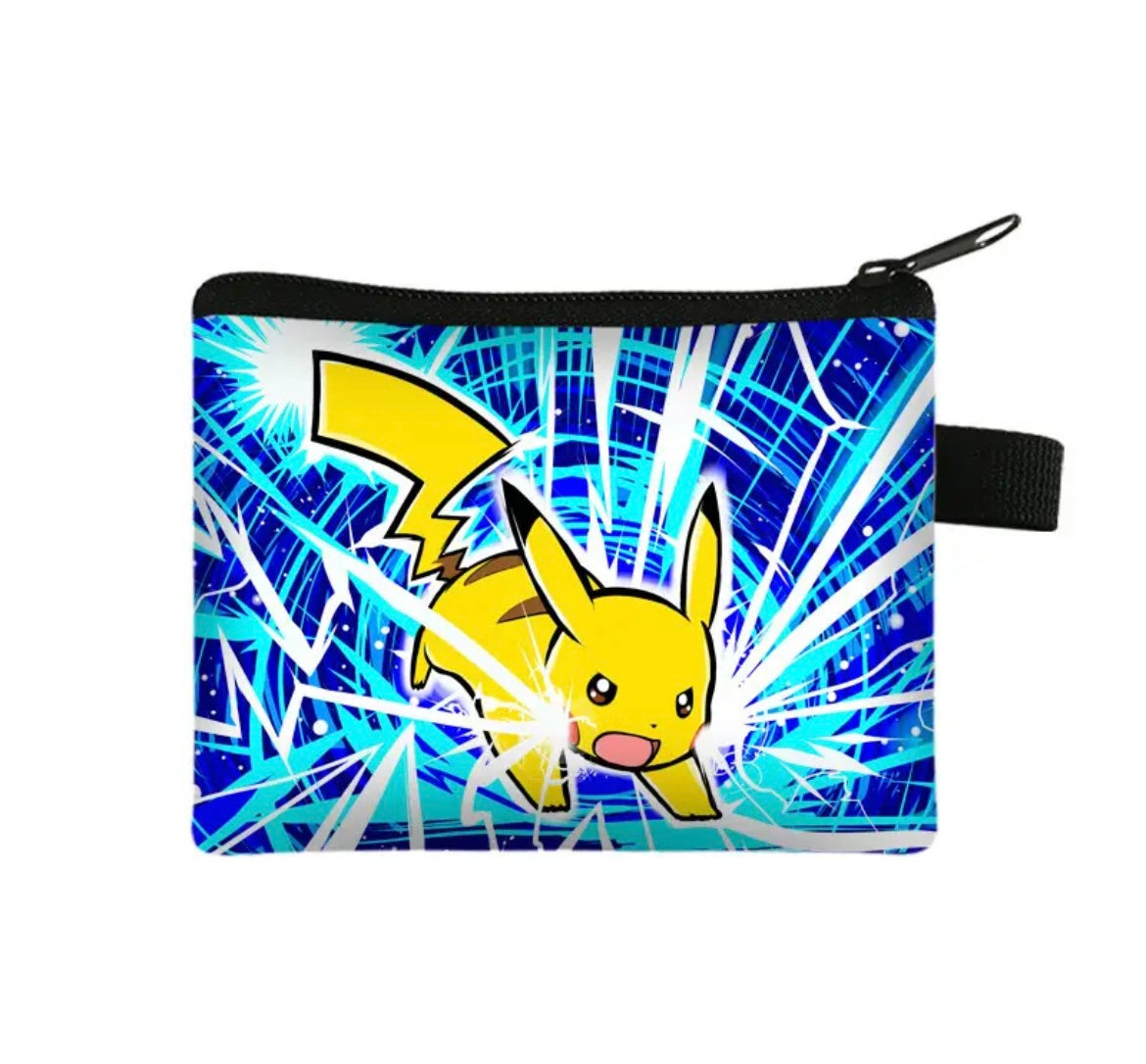 Pokemon Pikachu Kids Cartoon Coin Purse