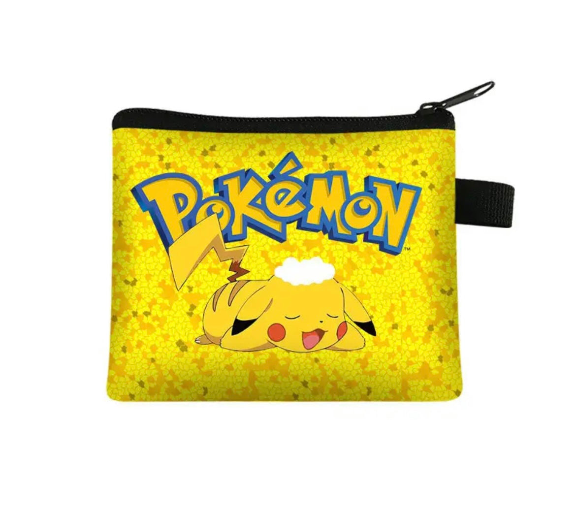 Pokemon Pikachu Kids Cartoon Coin Purse