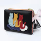 Cute Cats Mini Tassel Purse