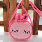Cartoon Plush Crossbody Bags