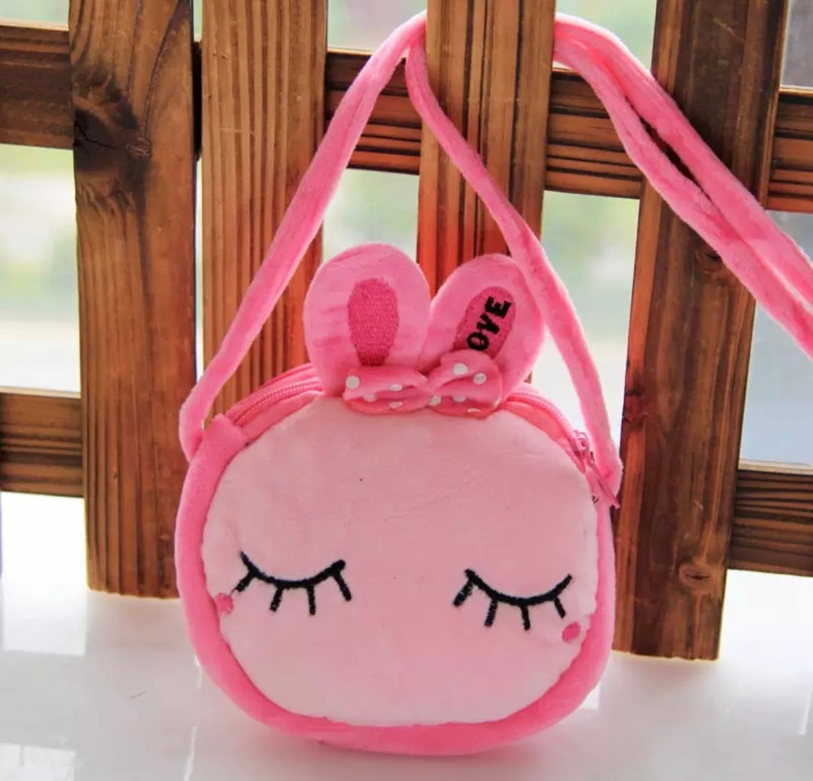 Cartoon Plush Crossbody Bags