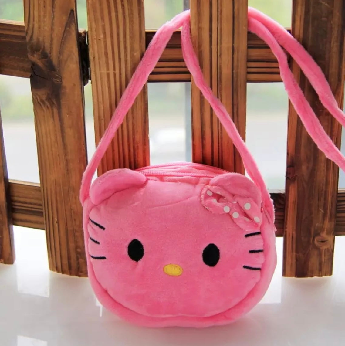 Cartoon Plush Crossbody Bags