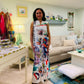 "Legacy" 3D Botanical Dress