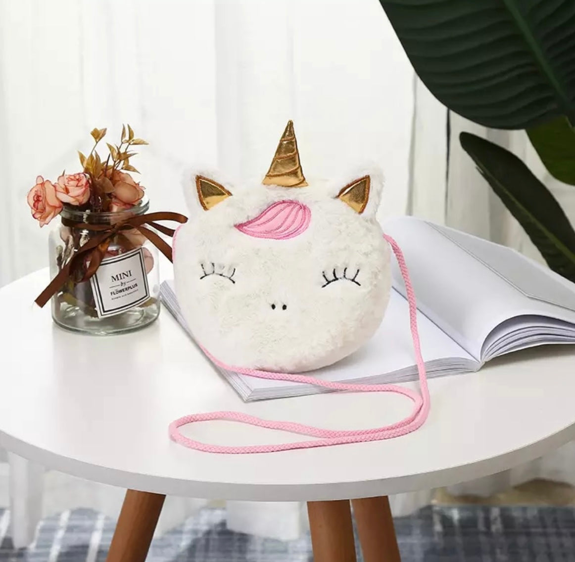 Plush Shoulder Cross-body Bag