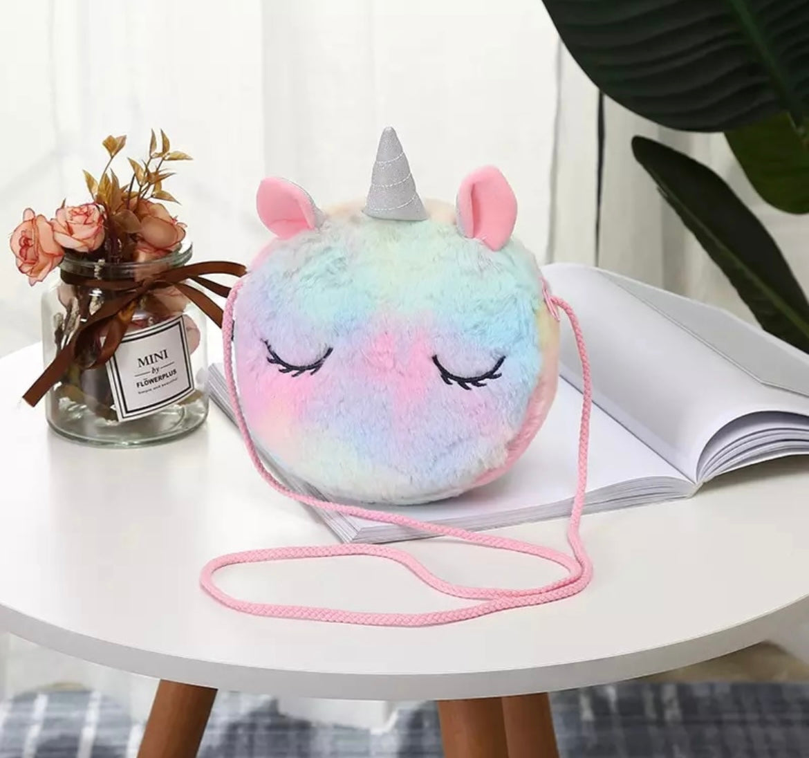 Plush Shoulder Cross-body Bag