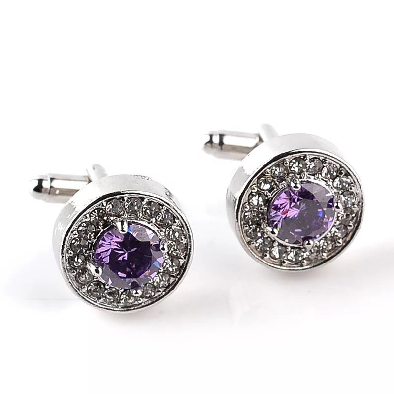 Crystal Party Cufflinks
