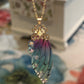 Fairy Wing Rhinestone Resin Pendants