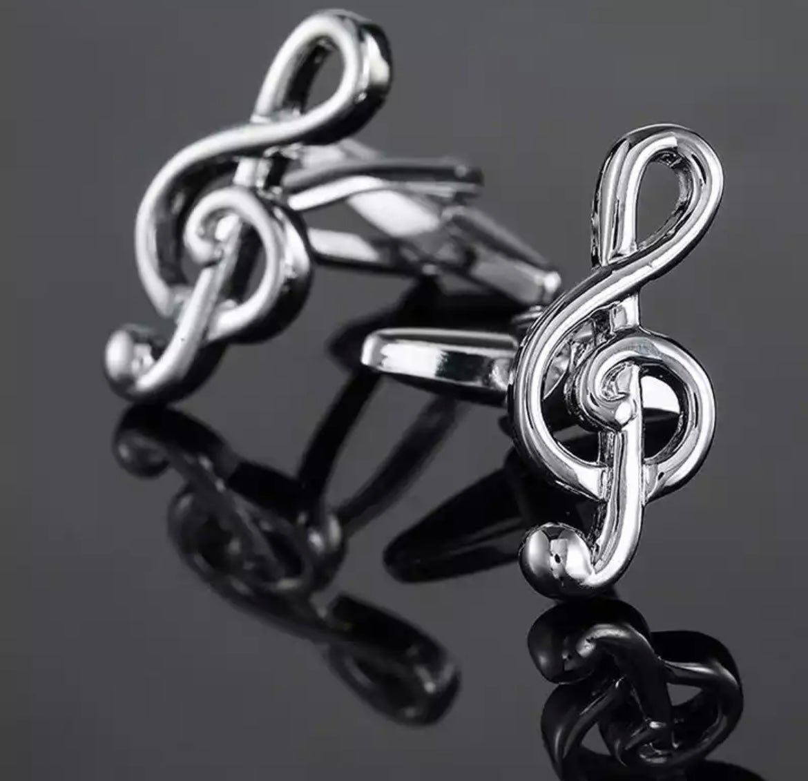 Treble Clef Cufflinks