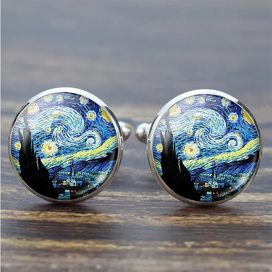 Van Gogh Starry Night Cufflinks