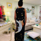 "Sun and Moon" 3D Botanical Dress