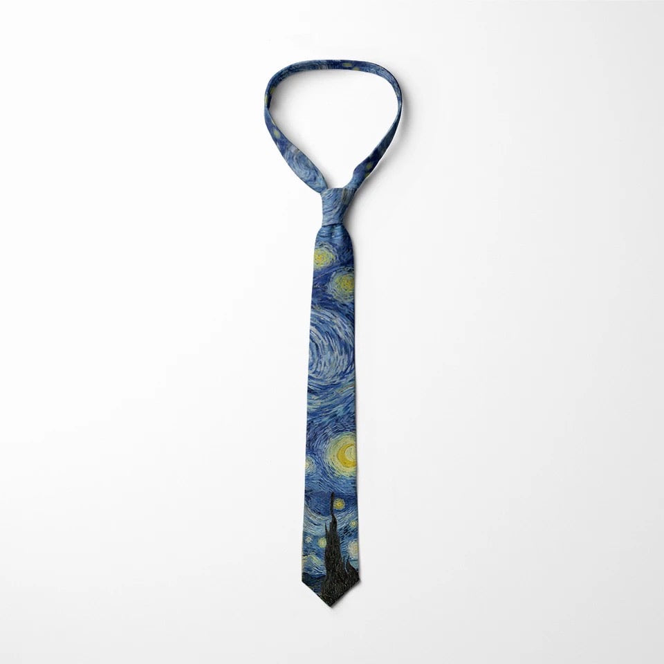 Van Gogh Starry Night Necktie