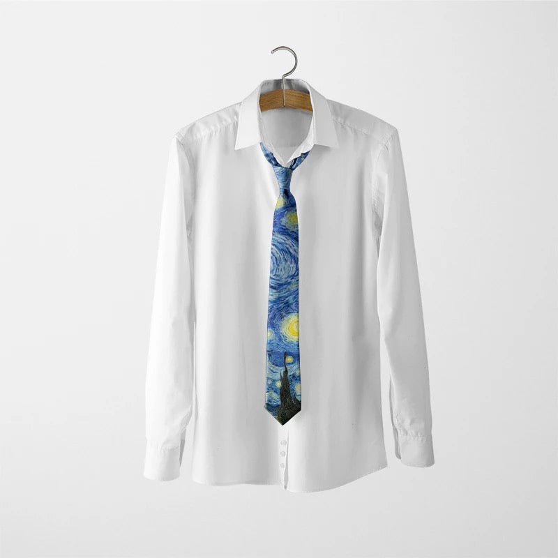 Van Gogh Starry Night Necktie