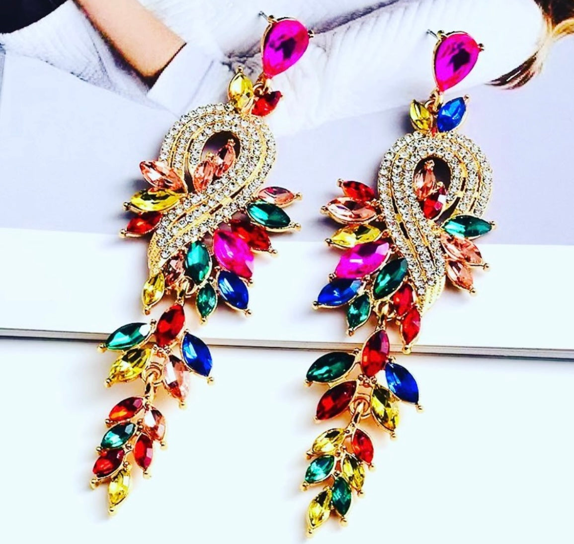 Winsome Harlequin Earrings