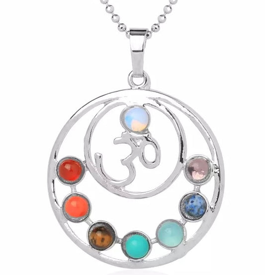 7 Chakra Stone Pendant